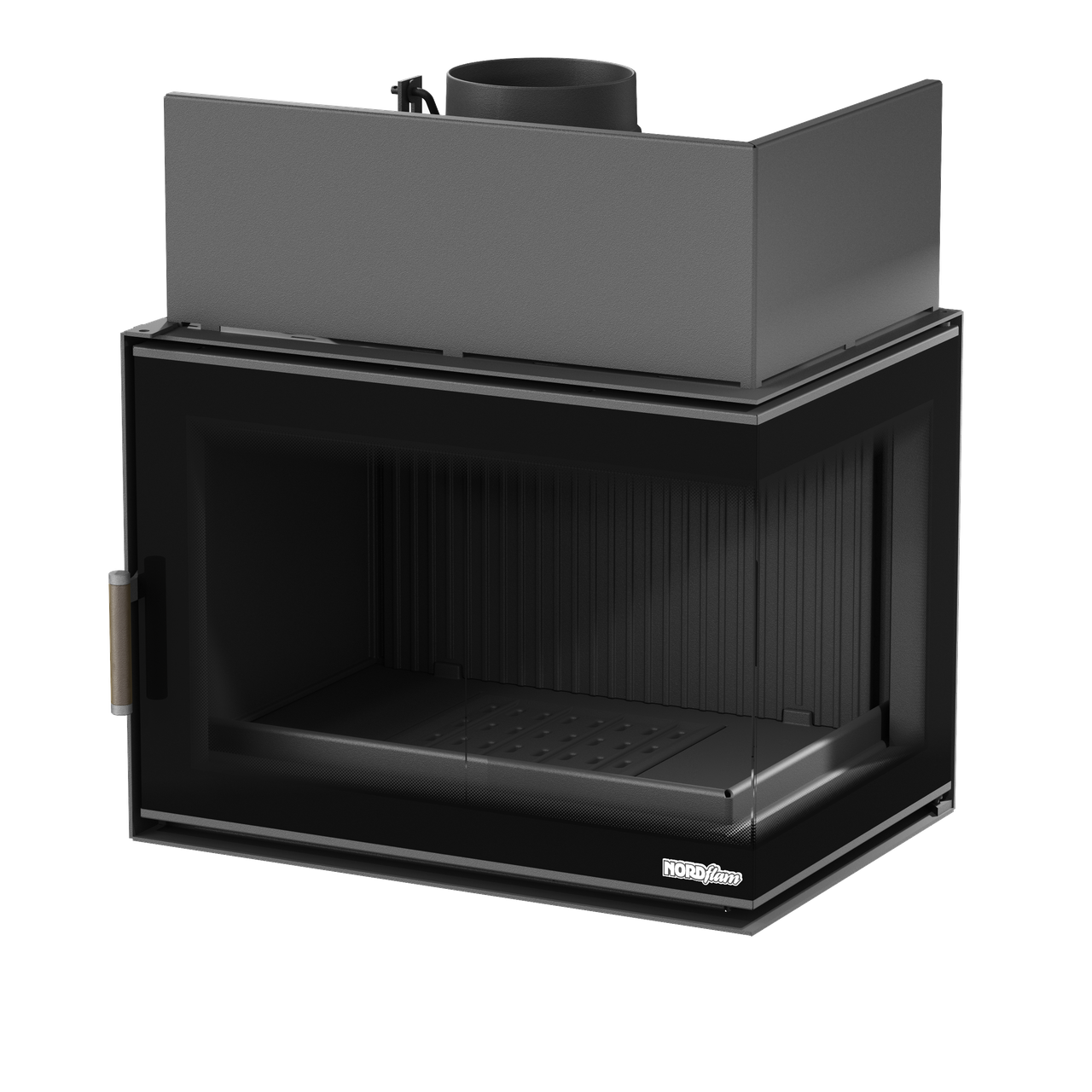 Камінна топка NORDFLAM Torn Decor права бічна EKO - фото 1 - id-p1111351528