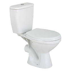 Унітаз-компакт COLOMBO ВЕКТОР Плюс S16992500 з бачком і сидінням поліпропілен