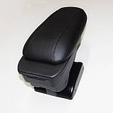 Підлокітник Armcik S1 з зсувною кришкою для Citroen Berlingo II B9 2008-2018 (з встановленим органайзером), фото 3