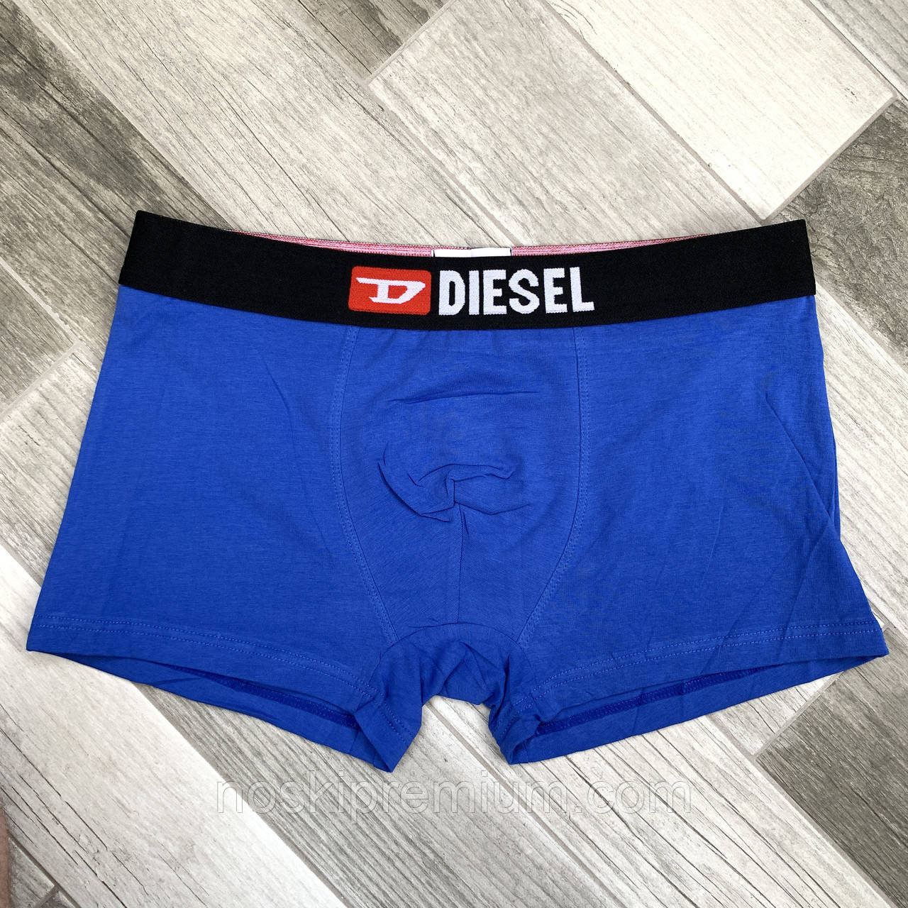 Трусы мужские боксеры хлопок Diesel, размер 3XL (54-56), синие, 05828 ...