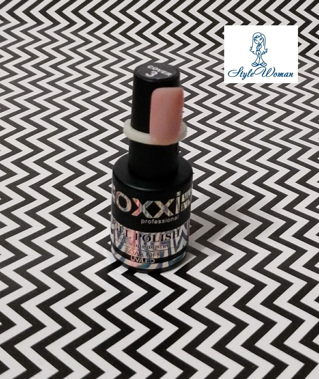 Oxxi Cover Base No3 10ml База камуфлювальна гель поліш