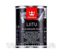 Фарба для шкільної дошки Tikkurila чорна 1літра