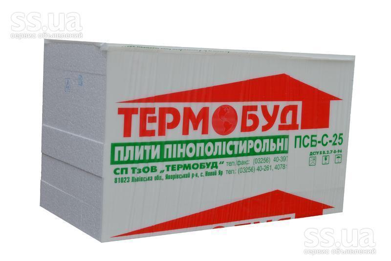 Пінополістирол М25 Термобуд 100мм, фото 1