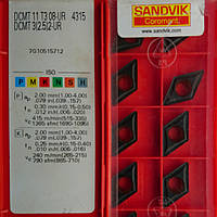 DCMT 11T308-UR 4315 Sandvik ORIGINAL Пластина твердосплавная ромбическая
