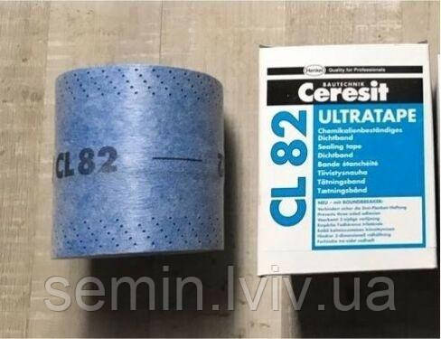 Гідроізоляційна лента Ceresit CL82 (хімічно стійка) 10 м пог