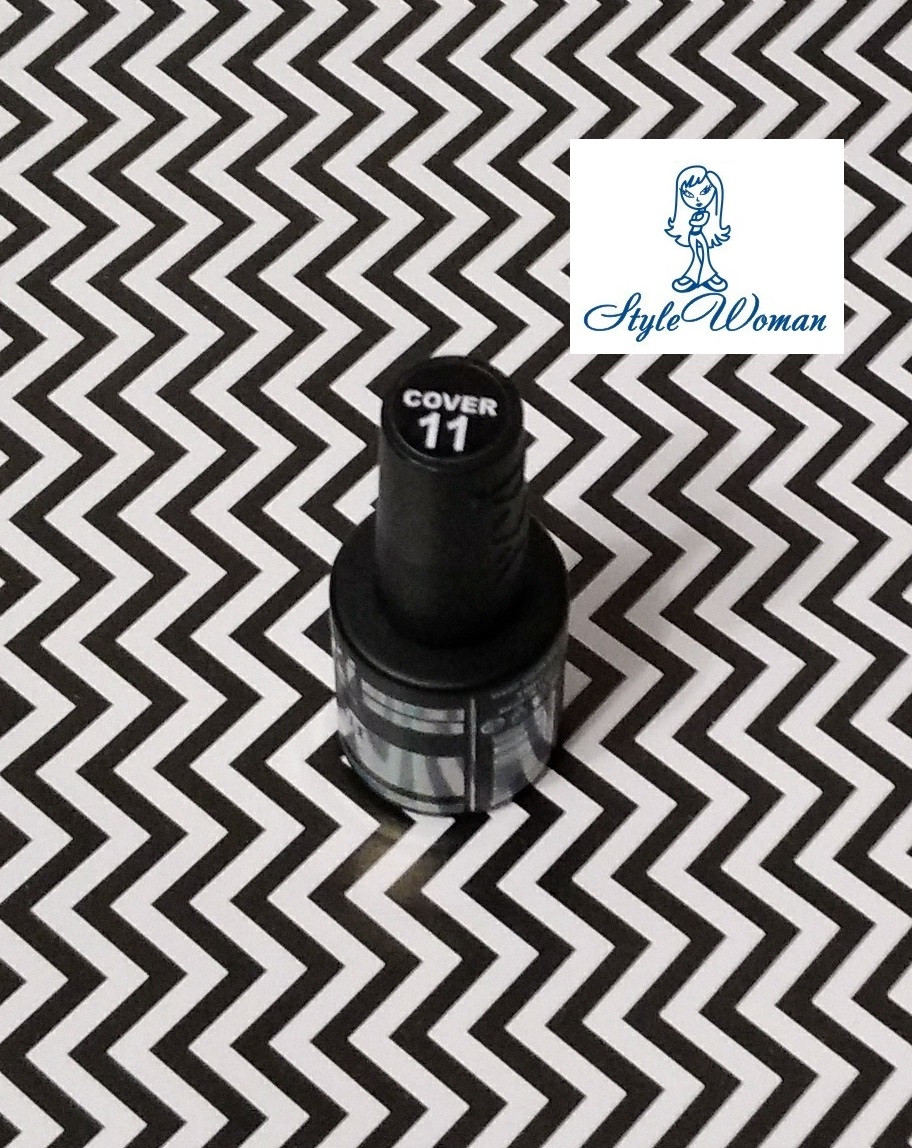 Oxxi Cover Base No11 10ml База камуфлювальна глітер Shine гель поліс