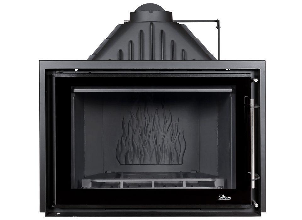 Каминна топка UNIFLAM 920 Prestige із шимером і подаванням повітря - фото 1 - id-p1111352713