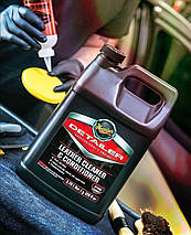 Очисник та кондиціонер для шкіри - Meguiar's Detailer Leather Cleaner and Conditioner 3,78 л. (D18001), фото 4