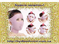 Бандаж-маска для коррекции овала лица (лоб, щеки, второй подбородок).