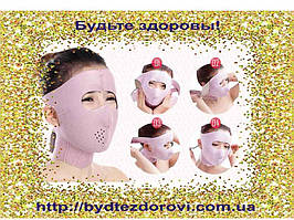 Бандаж-маска для корекції овалу обличчя (лоб, щоки, другий підборіддя).
