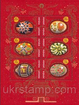 Великдень, М/Л 6м; 30 коп x 4, 70 коп x 2 28.04.2000