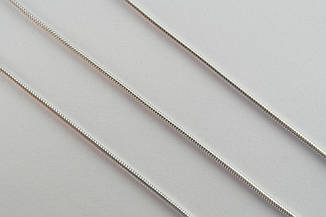 Срібний ланцюжок Снейк, фото 3