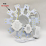 No8 круглий Драйвер 18-40Wx2 230mA 72-120V (pin - три режими) для Світлодіода 2x36w 2B36C*2, фото 6
