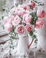 Картина по номерам Brushme 40х50 Букет нежных роз (GX29390)