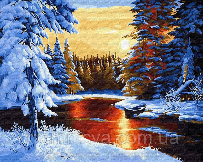 Картина за номерами Brushme 40х50 Казкова зима (GX29405)