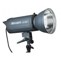Студийный свет Mircopro EX-300S (300Дж) с рефлектором