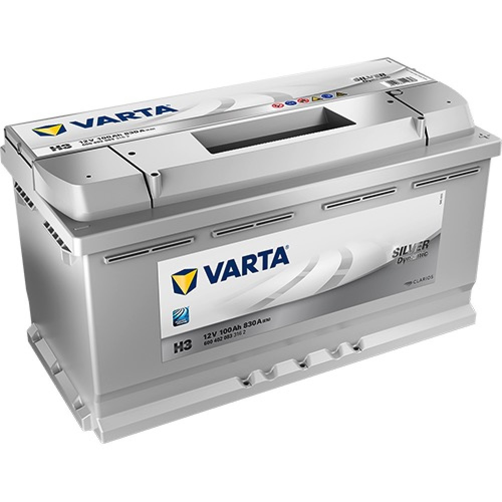 Акумулятор автомобільний VARTA Silver Dynamic 100 Ah (R+) (830А)