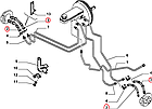 Передній гальмівний шланг на Fiat Ducato 244, Peugeot Boxer 2, Citroen Jumper 2 (2002-2006), 51748936, 4806C3, фото 6