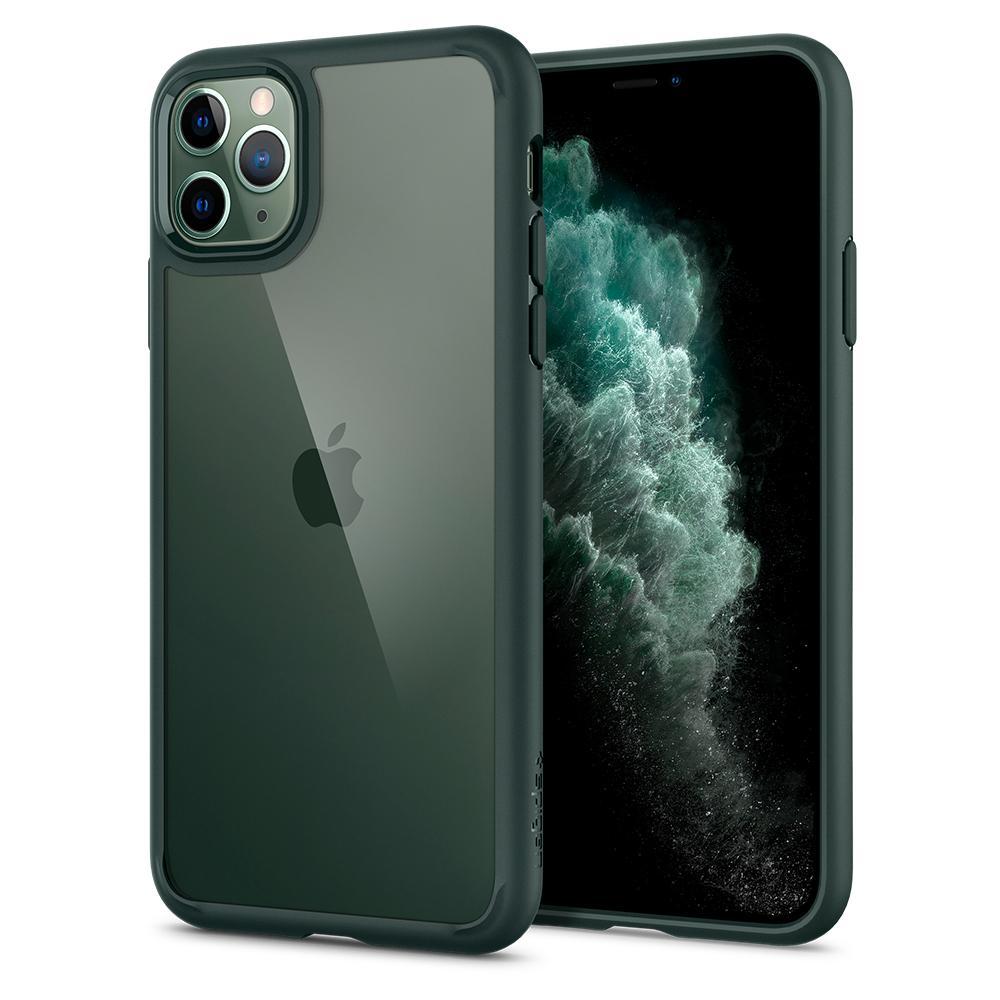 Чохол Spigen для iPhone 11 Pro Ultra Hybrid, Midnight Green (ACS00417)