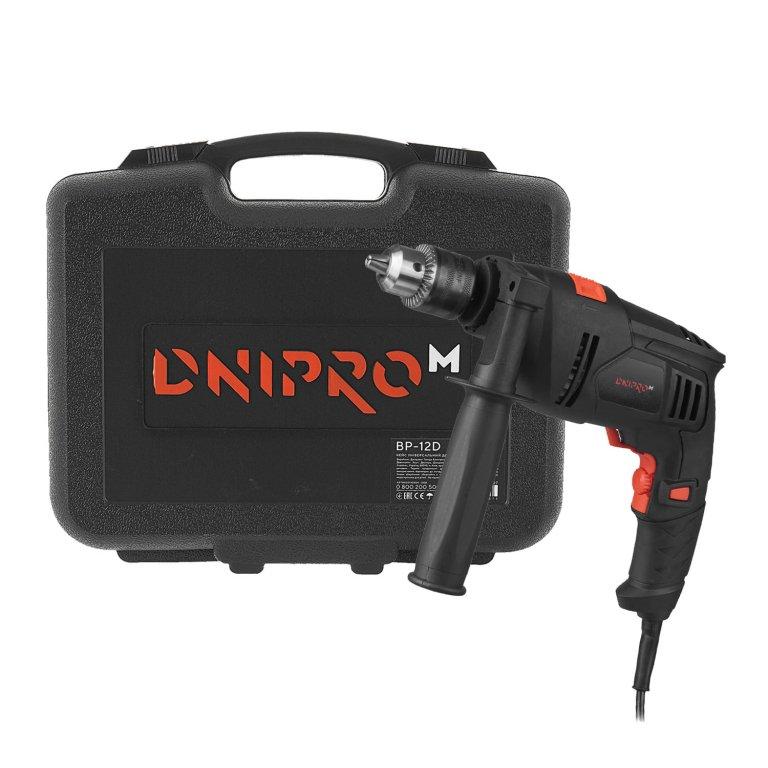 Дриль ударний Dnipro-M HD-92 + Кейс універсальний для дрилі BP-12D
