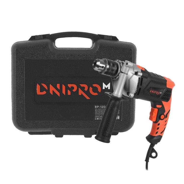 Дриль ударний Dnipro-M HD-120 + Кейс універсальний для дрилі BP-12D БЕЗКОШТОВНА ДОСТАВКА