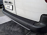 Захисна накладка на задній бампер для Citroen Berlingo 2018+ (пластик), фото 5