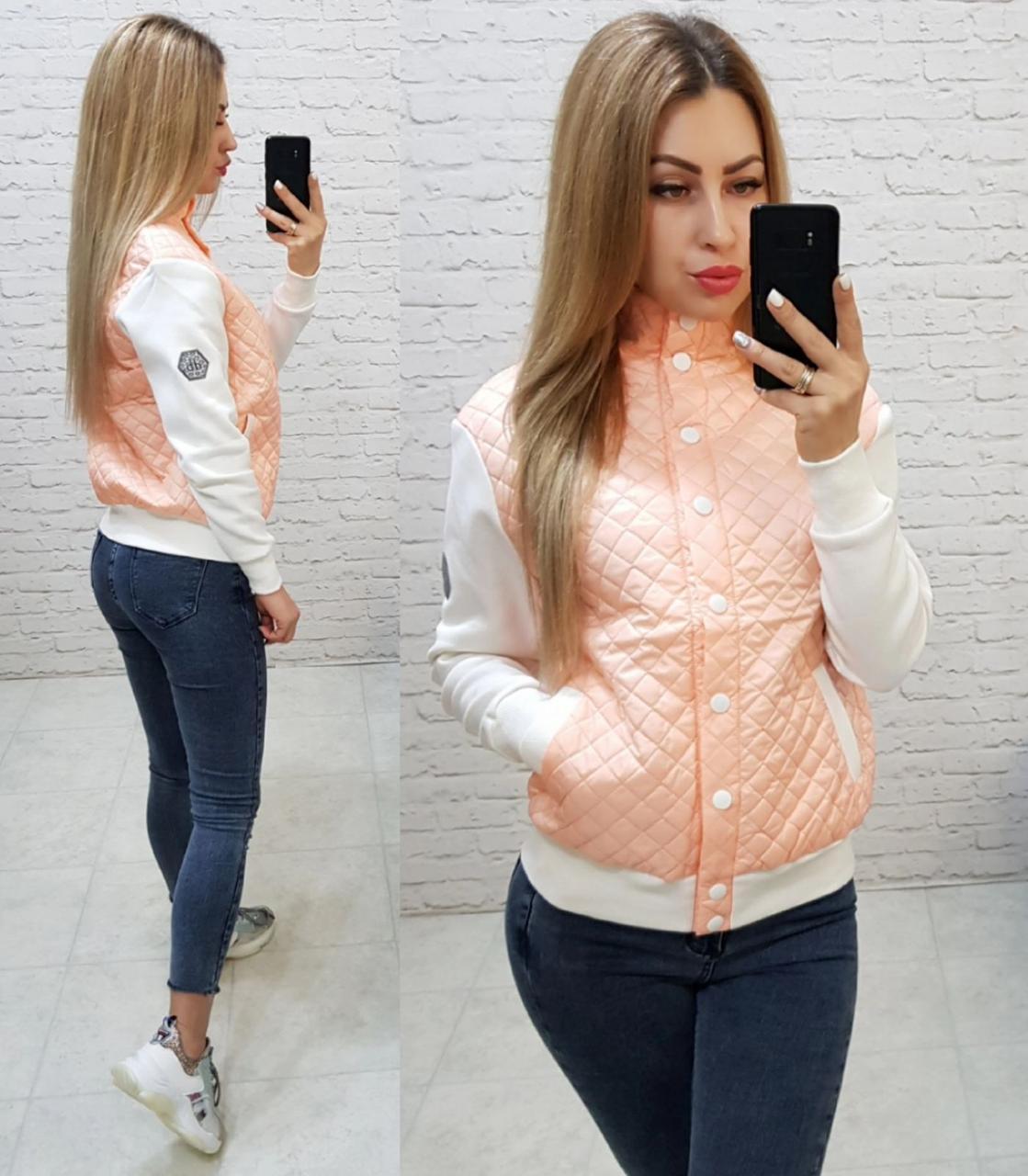Куртка жіноча, модель 773, персик р. M. L