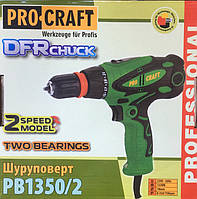 Мережевий шурупокрут ProCraft 1350/2 DFR