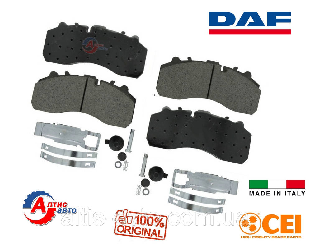 Гальмівні колодки DAF CF76 85 75, LF 55 XF 95 105 CEI (система Knorr SN7) комплект 584.000