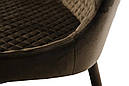 Крісло M-20-1 коричневий вельвет Vetro Mebel, фото 7