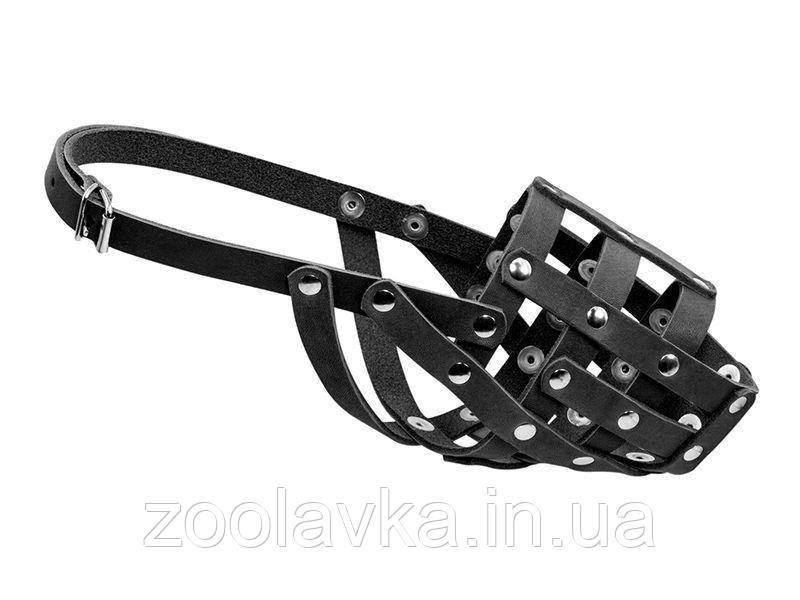 CoLLar Шкіряний намордник м'який No2 (доберман, вівчарка сука, далматин), фото 1
