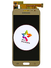 Дисплей Samsung J200 Galaxy J2 + сенсор золотий TFT