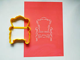 3D-формочки-вирубки для пряників "Крісло"