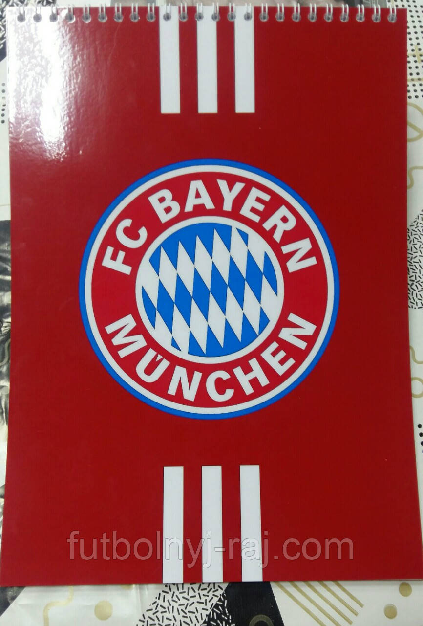 Зошит-Блокнот з символікою FC баварія