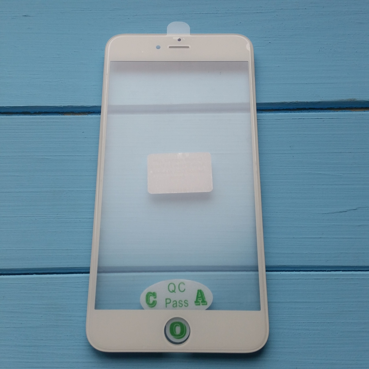 Скло корпусу Apple iPhone 6S Plus з рамкою, OCA плівкою White