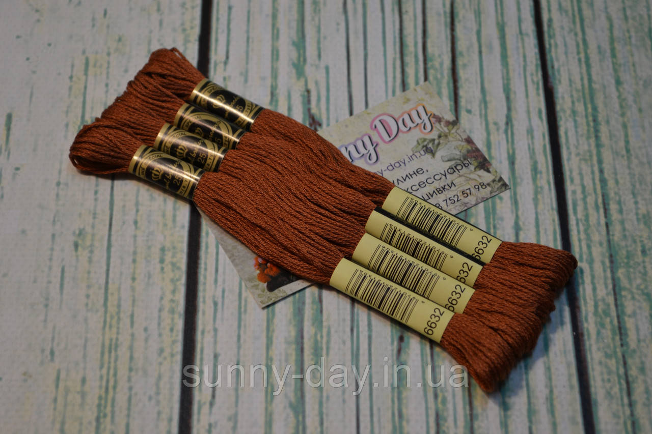 Муліне Royal Broderie, колір No632, фото 1