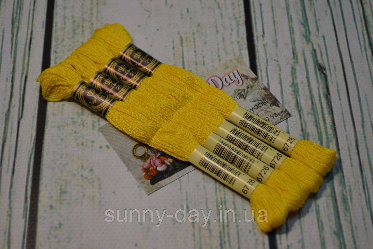 Муліне Royal Broderie, колір No726, фото 1