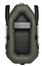 Надувна лодка Grif boat G-190 з ПВХ одномісна вантажопідйомність 170 кг 190 см з насосом і сидінням