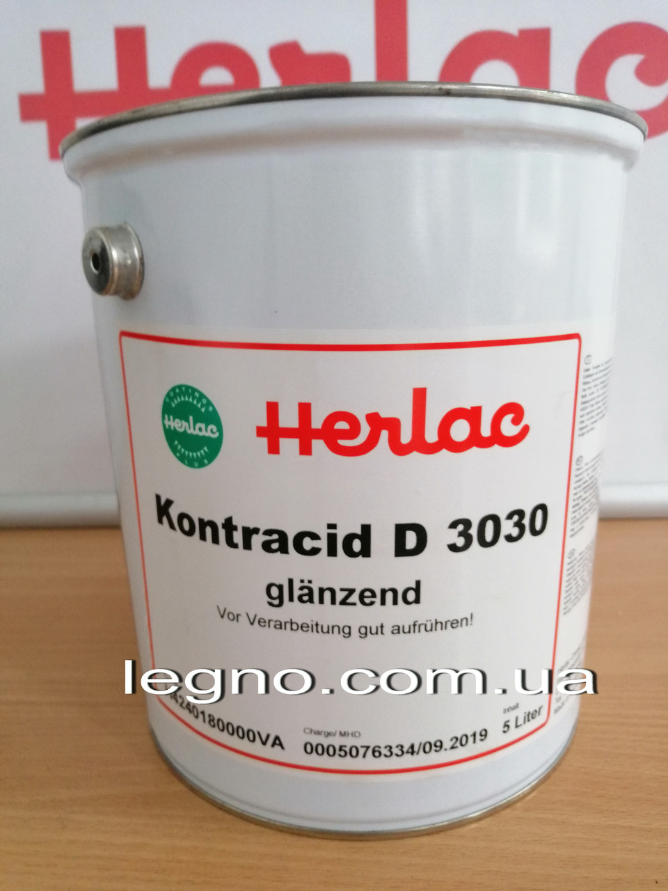 Лак "Герлак" Д3030 Однокомпонентний, глянцевий (каністра 5 л) - Німеччина