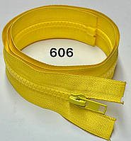 Молния тракторная,разъемная 65 см тип5 (606)  Желтый (лимон).