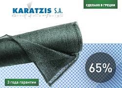 Полімерна затінювальна сітка 65% 2,3,4,6,8х50 м