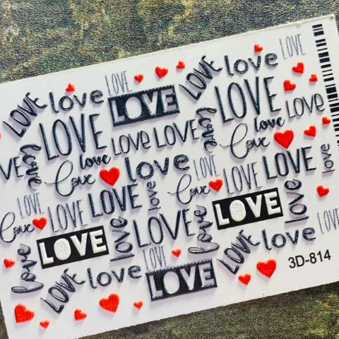 Слайдер 3D для дизайну на нігтях 814