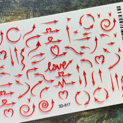 Слайдер 3D для дизайну на нігтях 817 78 05