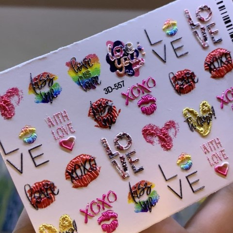 Слайдер 3D для дизайну на нігтях 557 78 05