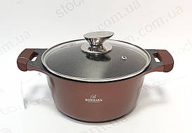 Каструля з мармуровим покриттям Bohmann BH 150-28 Ø 28