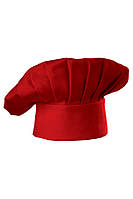 Шапка кухаря, червоний ковпак "Французька" Atteks універсальний - 1621
