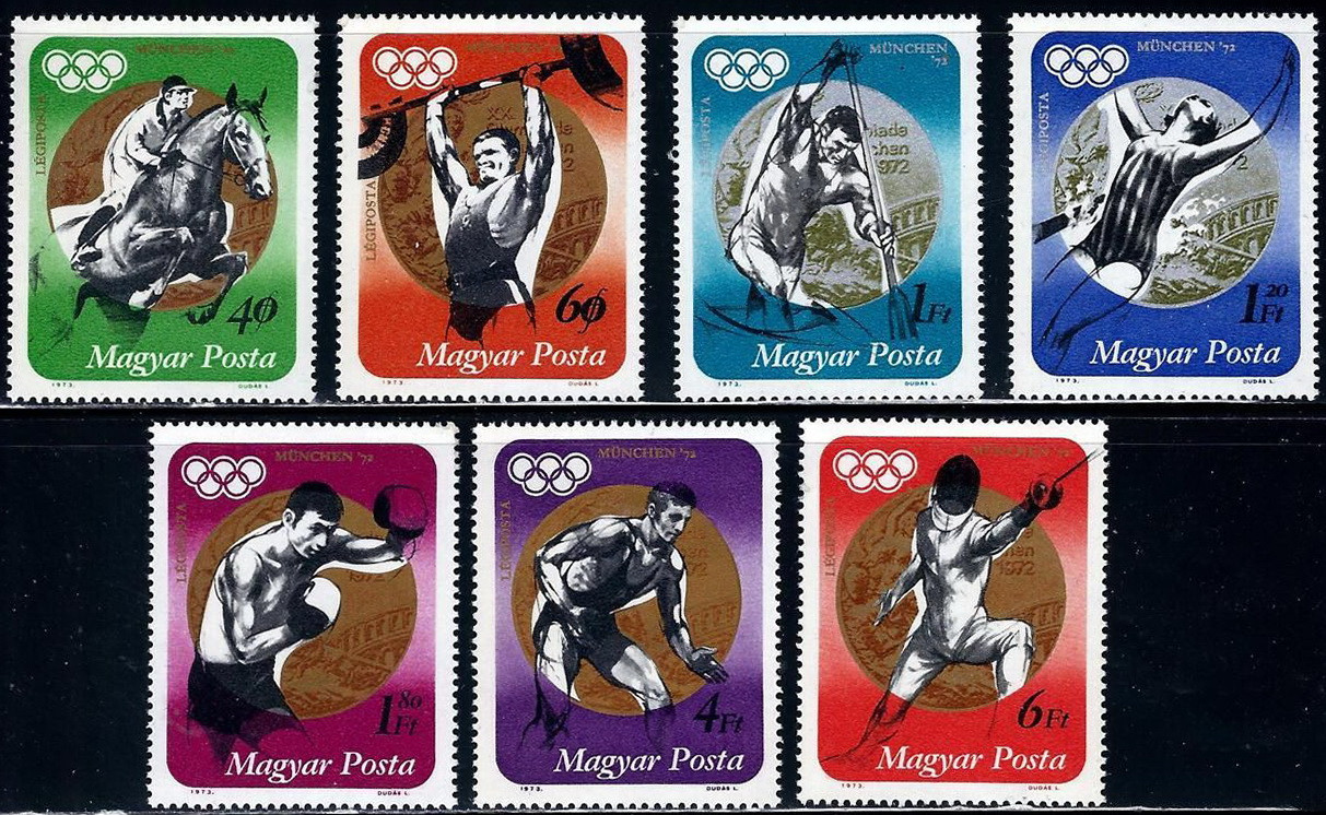 Угорщина 1973 спорт - Мюнхен - MNH XF