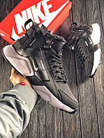 Мужские Зимние Кроссовки Nike Huarache x Acronym City Winter B/W