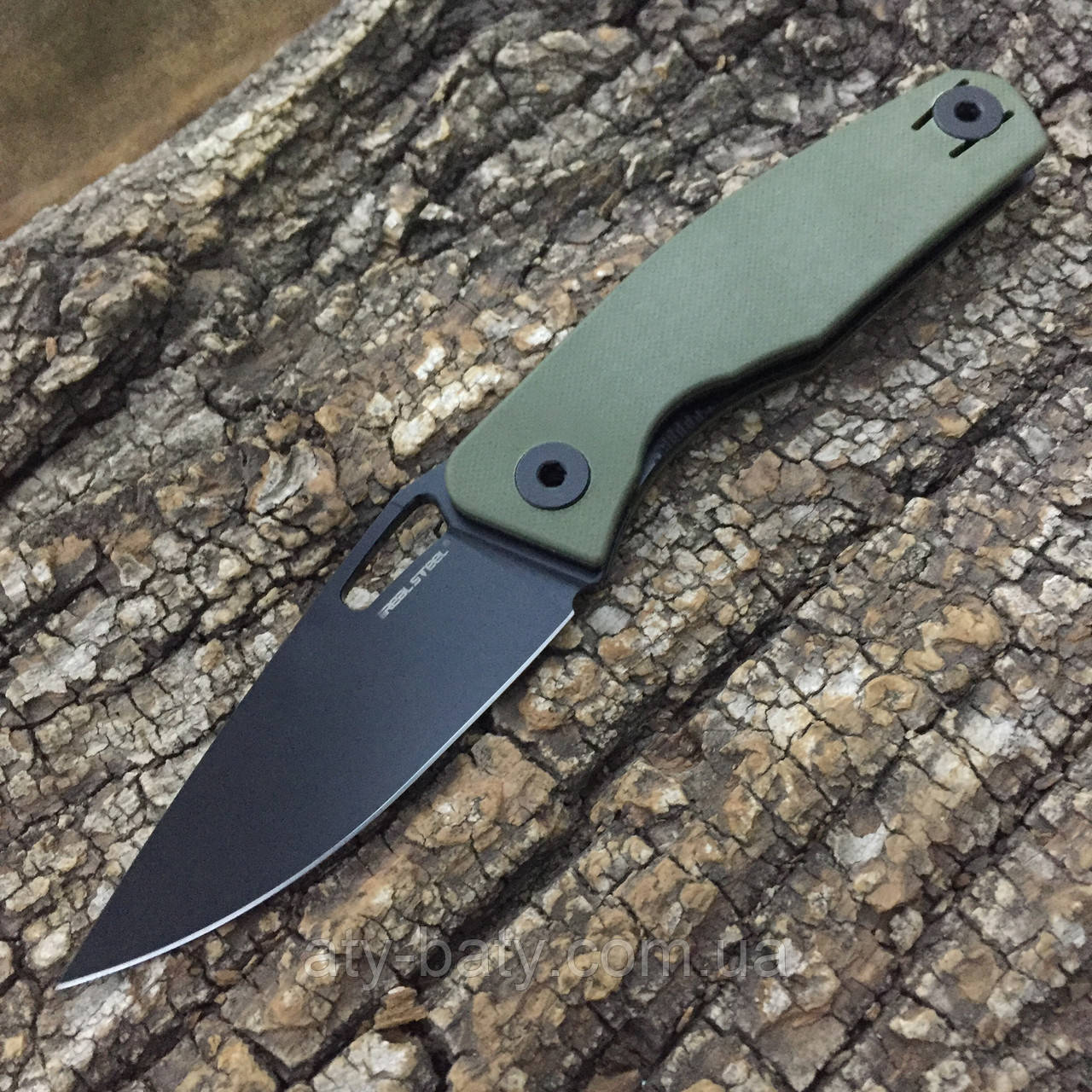 Нож Real Steel Terra Olive Green