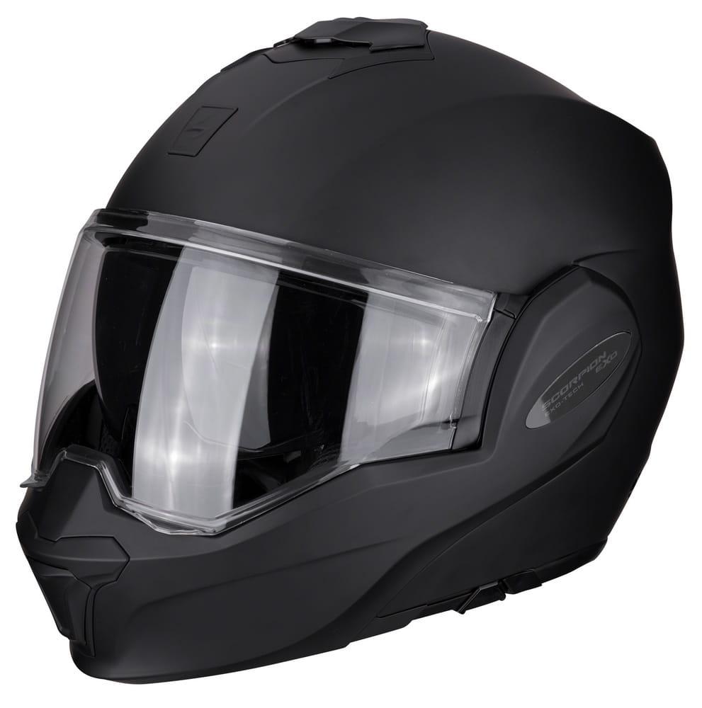 Мотошолом Scorpion Exo-Tech Evo Solid matte black